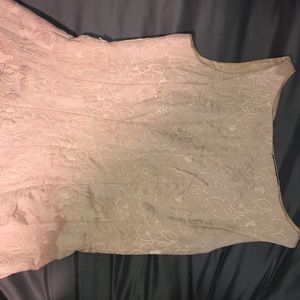 Beige Dress
